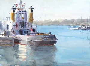Tug in Dockyard